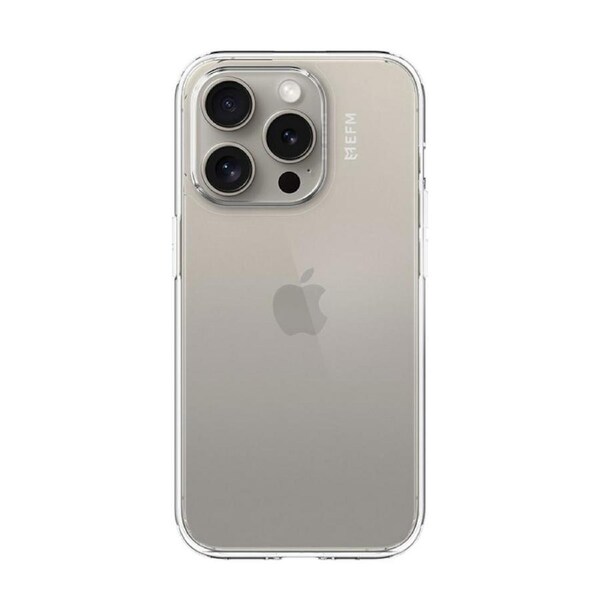 EFM Zurich Case Armour for iPhone 15 Pro Max, Clear [EFCTPAE608CLE]
