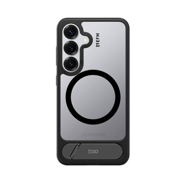 EFM Alta Case with D3O BIO for Samsung Galaxy S25+ - Black/ Clear [EFCTASG295BLA]