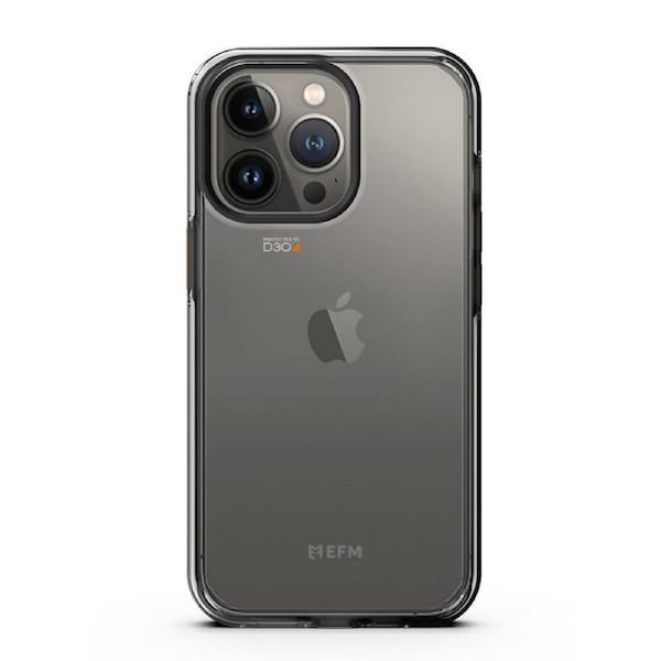 EFM Aspen Case Armour with D3O 5G Signal Plus for iPhone 13 Pro Max, Slate Clear [EFCDUAE193SCL]