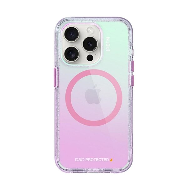 EFM Aspen Case Armour with D3O BIO for iPhone 15 Pro Max, Glitter Pearl [EFCDUAE608GLP]