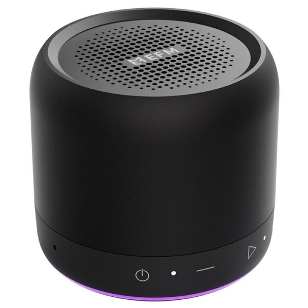 [EFBACBU909BLA] EFM Cloudbreak Mini Bluetooth Speaker - With Dynamic Lighting Effects - Black