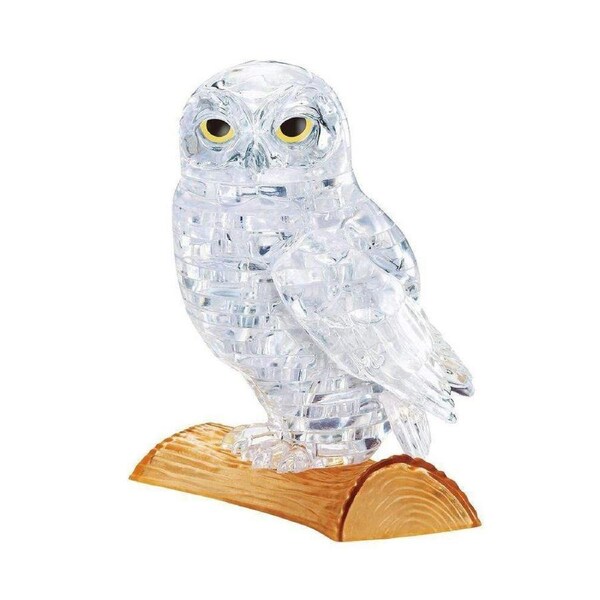 Crystal Puzzle - Clear Owl (42pc)