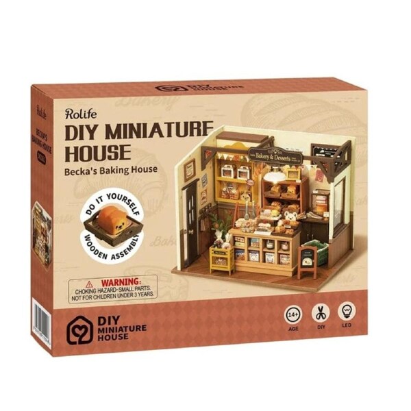 DIY Mini House - Beckas Baking House