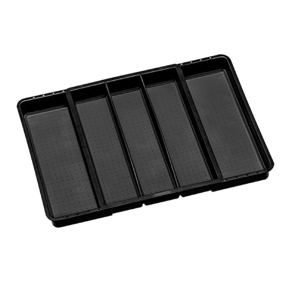 Madesmart Expandable Utensil Tray Home/Kitchen Organiser Rect 41x5cm Carbon