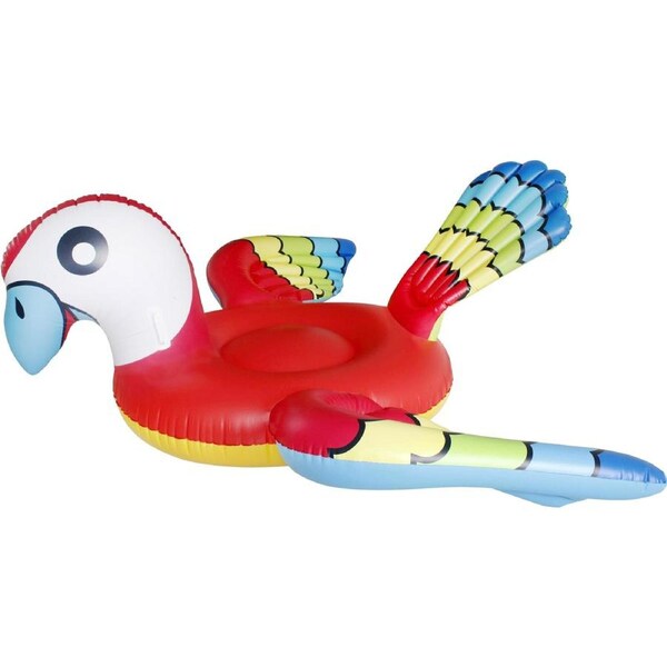 Airtime 186x221cm Giant Parrot Float w/2 Plastic Handles Outdoor Fun Kids Toy