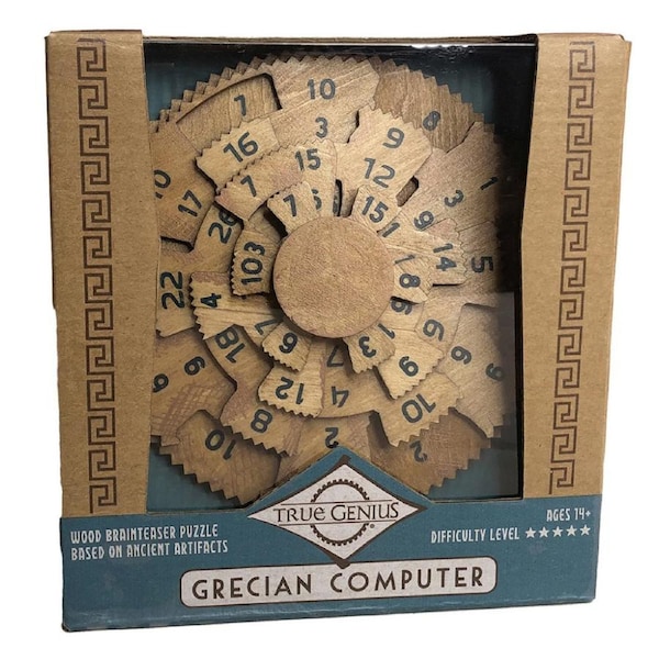 Project Genius Grecian Computer Interactive Problem Solving Adult Puzzle 14+
