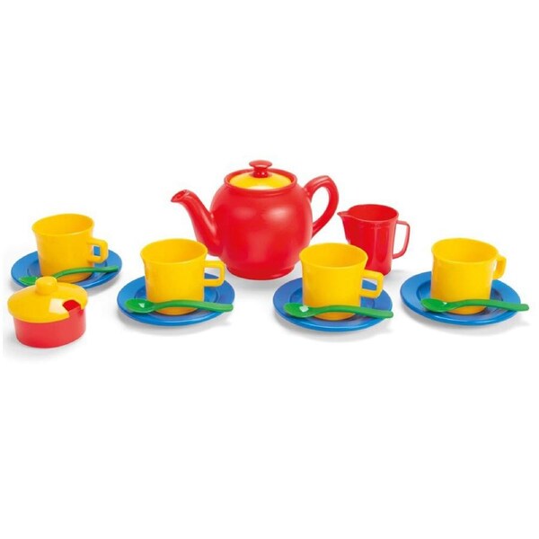 17pc Dantoy Classic Tea Kitchen Pretend Role Play Kids/Children Toy Set 2y+