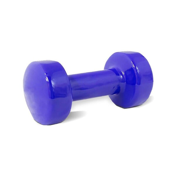 Vinyl Dipped Weighted Dumbbell 4kg Home Gym Workout Set