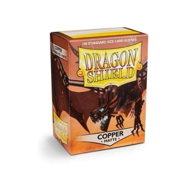 Dragon Shield Sleeves Copper Matte (100) - 63x88 mm