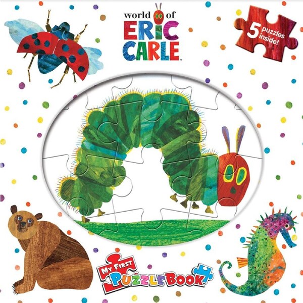 Eric Carle My First Puzzle Book Kids/Children Jigsaw Educational Game 3y+