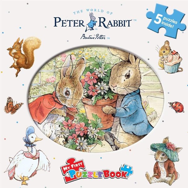 Peter Rabbit Classic My Fist Puzzle Book Kids/Children Jigsaw Play Game 3y+