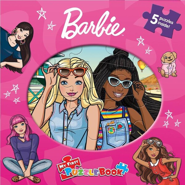 Mattel Barbie My First Puzzle Book Kids/Children Jigsaw Educational Game 3y+
