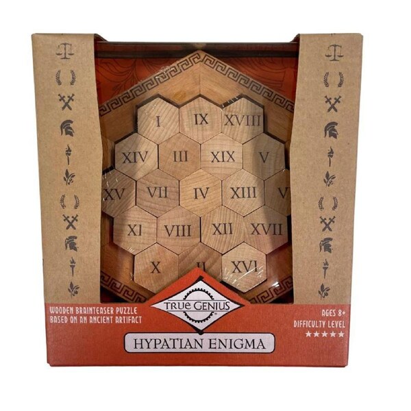 Project Genius Hypatian Enigma Interactive Problem Solving Adult Puzzle 8+