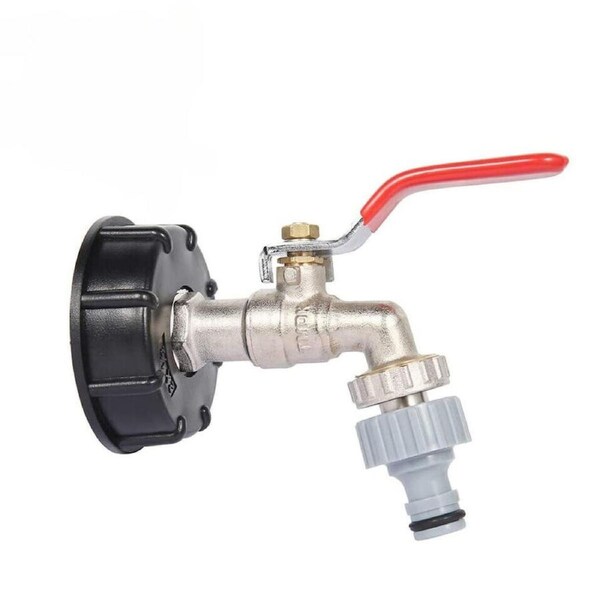 IBC Tank Hose Tap Garden Yard Water Connector Adapter Fittings 1/2" S60X6 Tool
