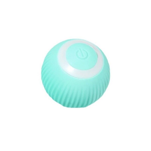 Blue Self-Moving Interactive Toy Smart Automatic Rolling Ball Pet Electric