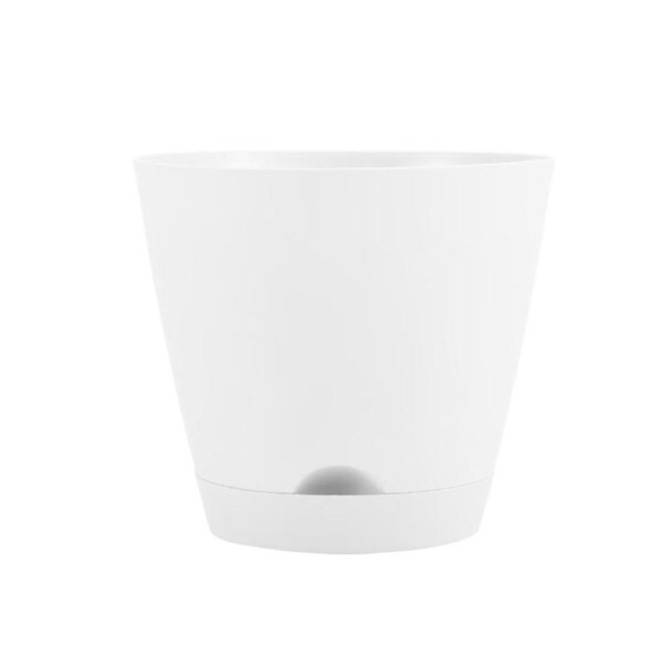 25cm Indoor Outdoor Plastic Pots Self Watering Plant Flower Pot Planter