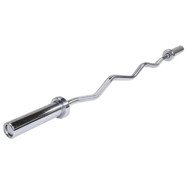 Kangaroo Fitness Heavy Duty EZ Curl Bar (120cm, 10kg)