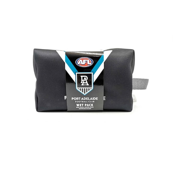 5pc AFL Port Power Bag Body Wash/Disposable Razor/Loofa & Soap Wet Pack Set