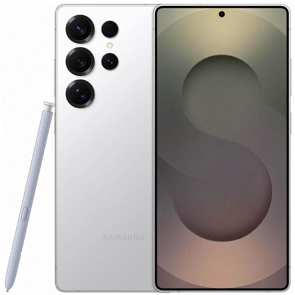 Samsung Galaxy S25 Ultra (Dual SIM 12GB RAM 512GB 5G) - Titanium Whitesilver