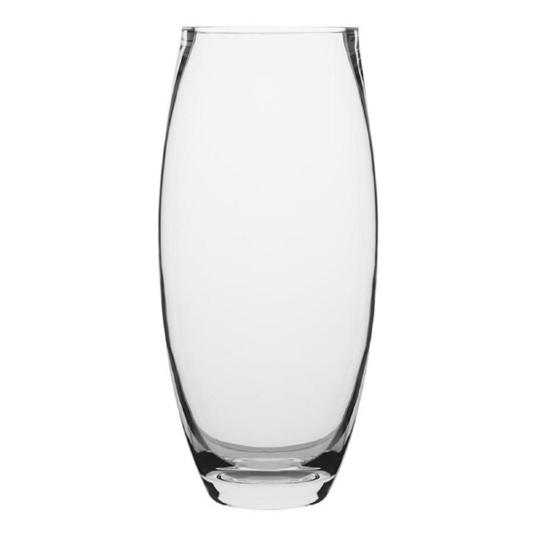 Ecology Fleur Barrel Soda Lime Glass Vase Decorative Flower Vessels 25cm