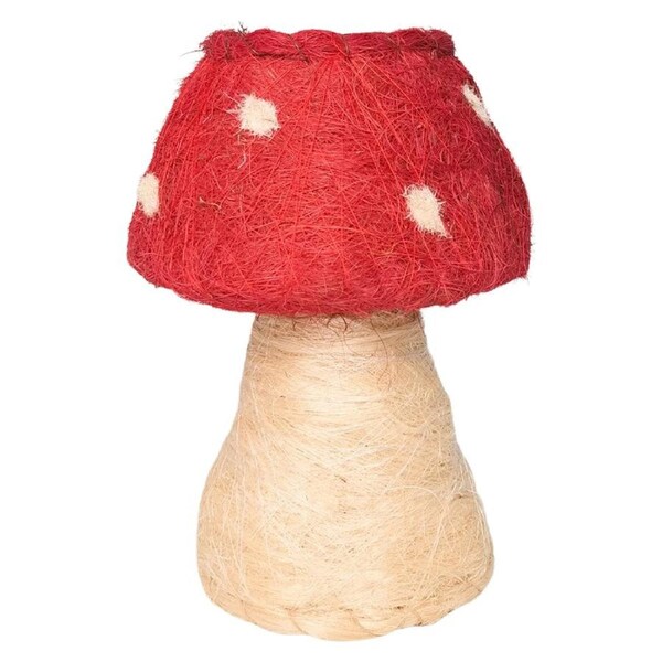 Urban HUSK Toadstool Planter Pot 19cm Home Decorative Outdoor Garden Decor