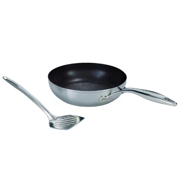 Circulon Steelshield S Series 24cm Skillet + Slotted Turner 700550