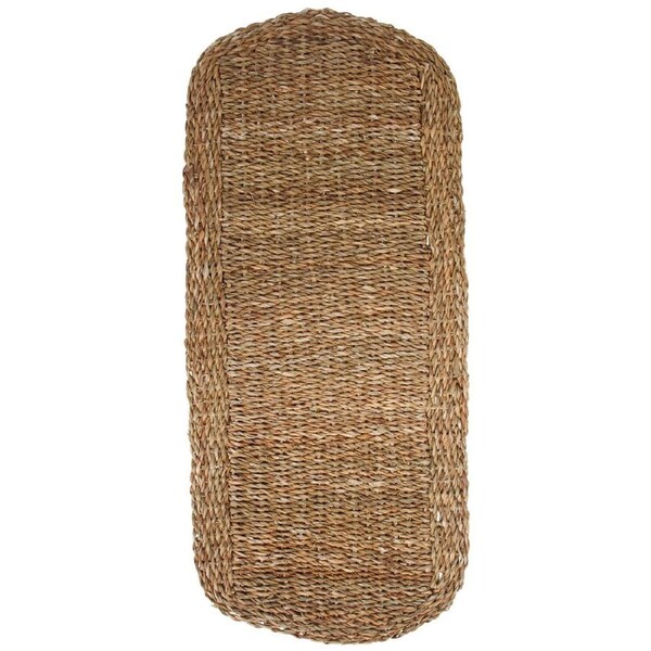 LVD Table Runner Oval Sea Grass Decorative Home Kitchen Table Decor 76x33cm