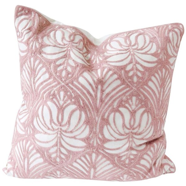 LVD Cushion Pink Baroque 2 Throw Pillow Home/Lounge/Sofa Decor 45cm Square