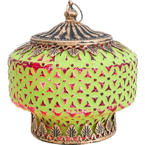 LVD Lantern LED Squat Midori Decorative Lighting Tabletop 14cm Home Decor