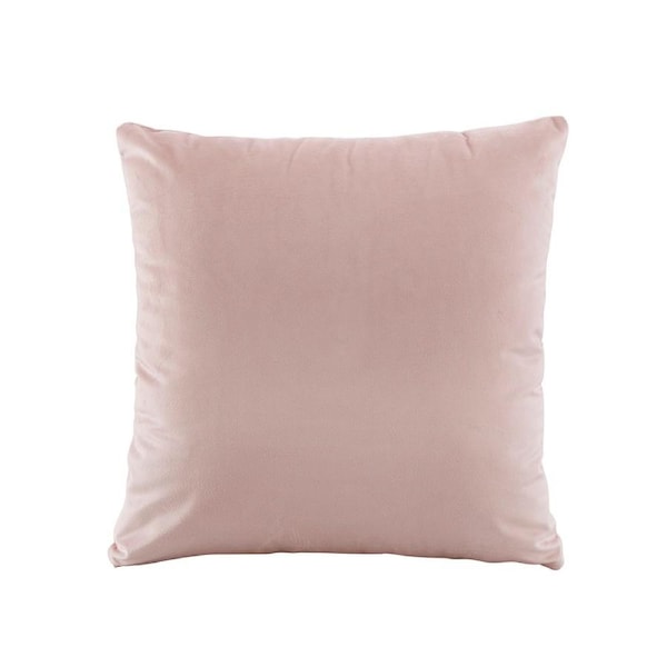 Bianca Vivid Coordinates Cushion Velvet 43x43cm Square Throw Pillow Decor Blush