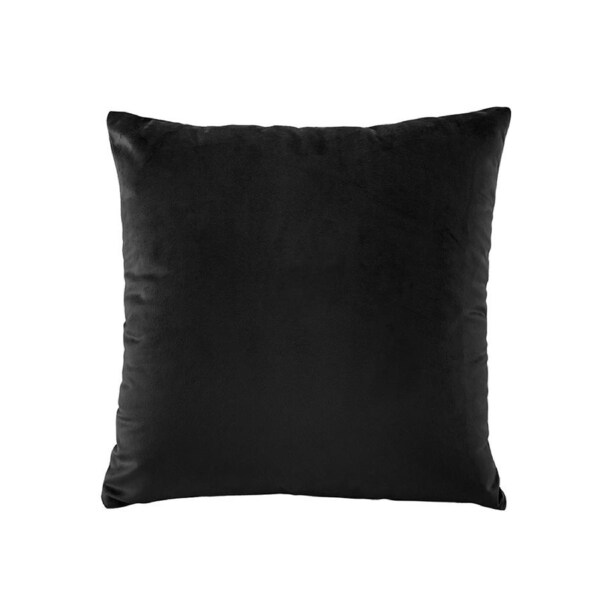 Bianca Vivid Coordinates Cushion 43x43cm Square Throw Pillow Sofa Decor Black