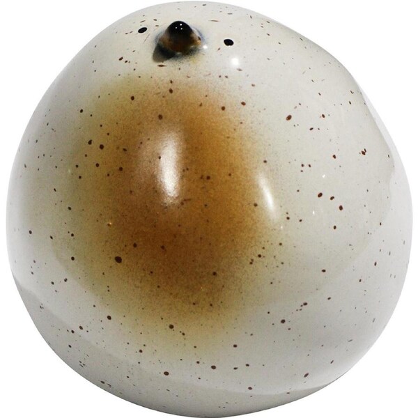 LVD Ceramic Birdie Ornament Large Decorative Tabletop Statue Home Decor White