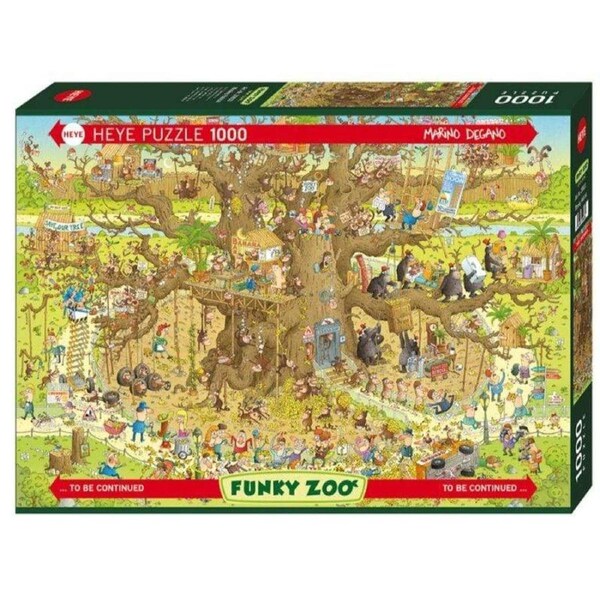 Degano - Monkey Habitat (1000pc) Heye