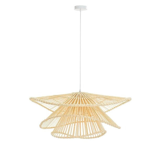 Talia Rattan Pendant Light