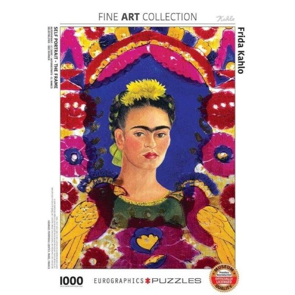 Kahlo - Self Portrait (1000pc) Eurographics