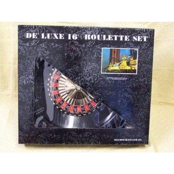 Roulette with Mat Chips & Rake - 16" (41cm)