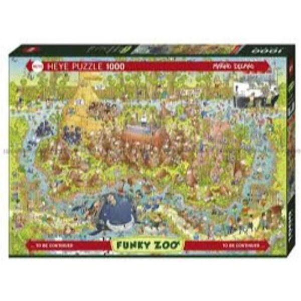 Australian Habitat - Funky Zoo (1000pc) Heye