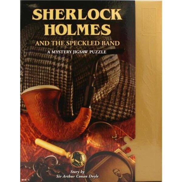 Bepuzzled - Sherlock Holmes and the Speckled Band (1000pc Mystery Jigsaw)