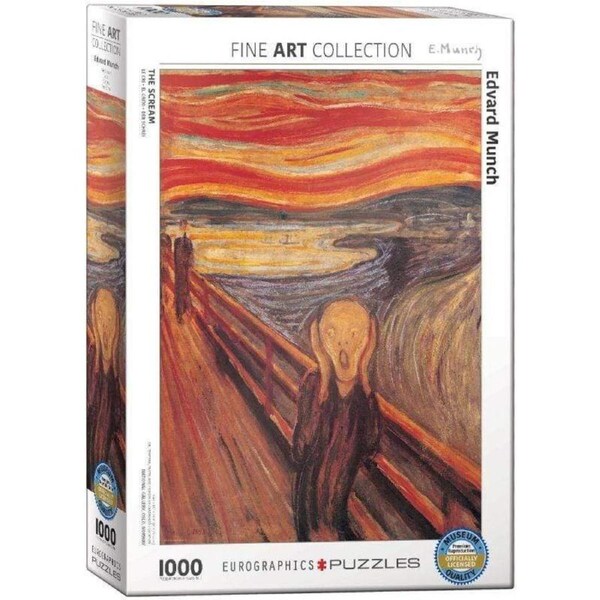 The Scream - Munch - Fine Art Collection (1000pc) Eurographics