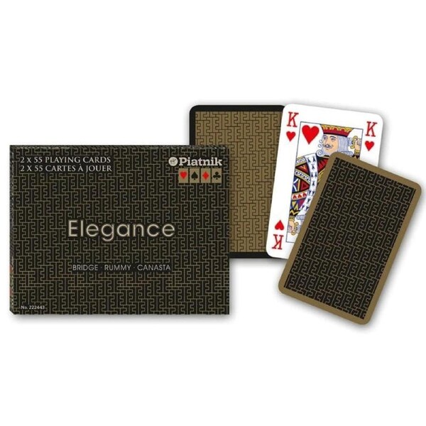 Playing Cards - Elegance Bridge Deck (Double)