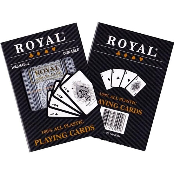 Playing Cards - Royal 100% Plastic (Single)