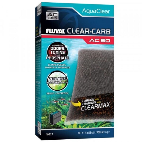 Fluval AquaClear 50 Clear Carbon Insert 1pk (19627)