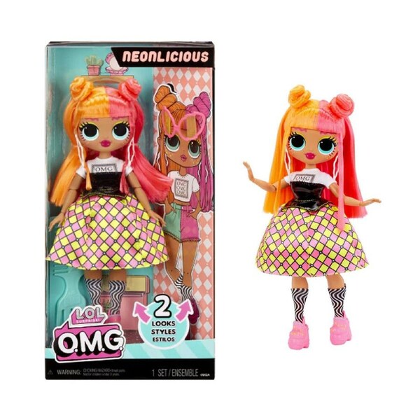 LOL Suprise! OMG House of Surprice Fashion Dolls Dolls S4 Assorted Kids 4y+