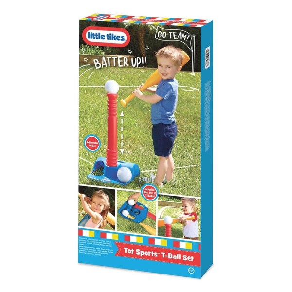 Little Tikes Totsports T-Ball Set Red Kids/Children Outdoor Play Toy 18m+
