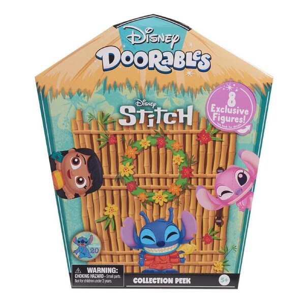 8pc Disney Doorables Stitch Collection Peek Kids/Children Fun Play Toy 5y+