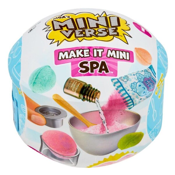 MGA's Miniverse Make It Mini Spa Kids/Children Pretend Play Toy Assorted 8y+