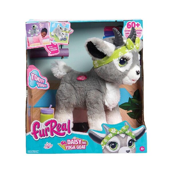 FurReal Daisy The Yoga Goat Kids/Children Fun Animal Plush Figure Toy 4y+