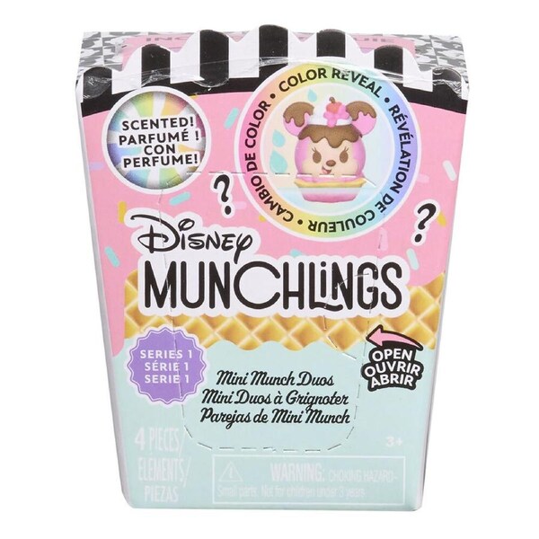 2pc Disney Munchlings Mini Munch S1W1 Kids/Children Play Toy Assorted 3y+