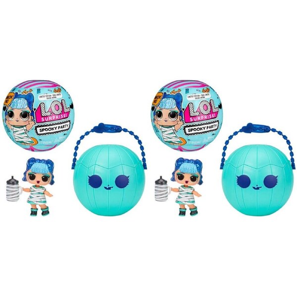 2PK LOL Suprise! Spooky Party Halloween Supreme Miniature Dolls Assorted 4y+