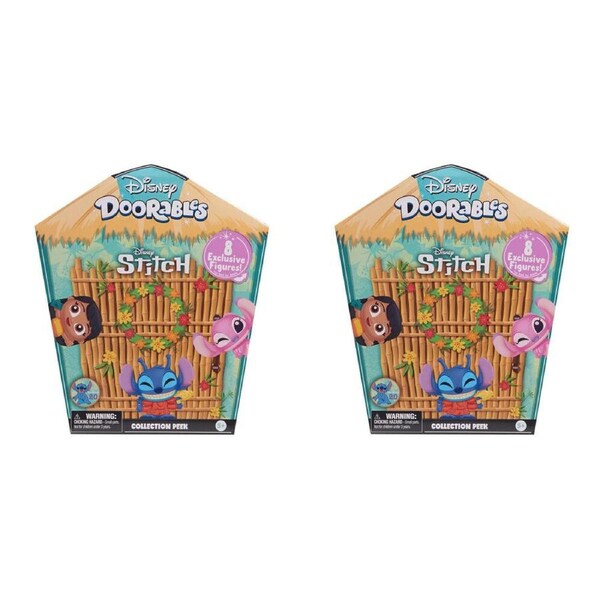 16pc Disney Doorables Stitch Collection Peek Kids/Children Fun Play Toy 5y+